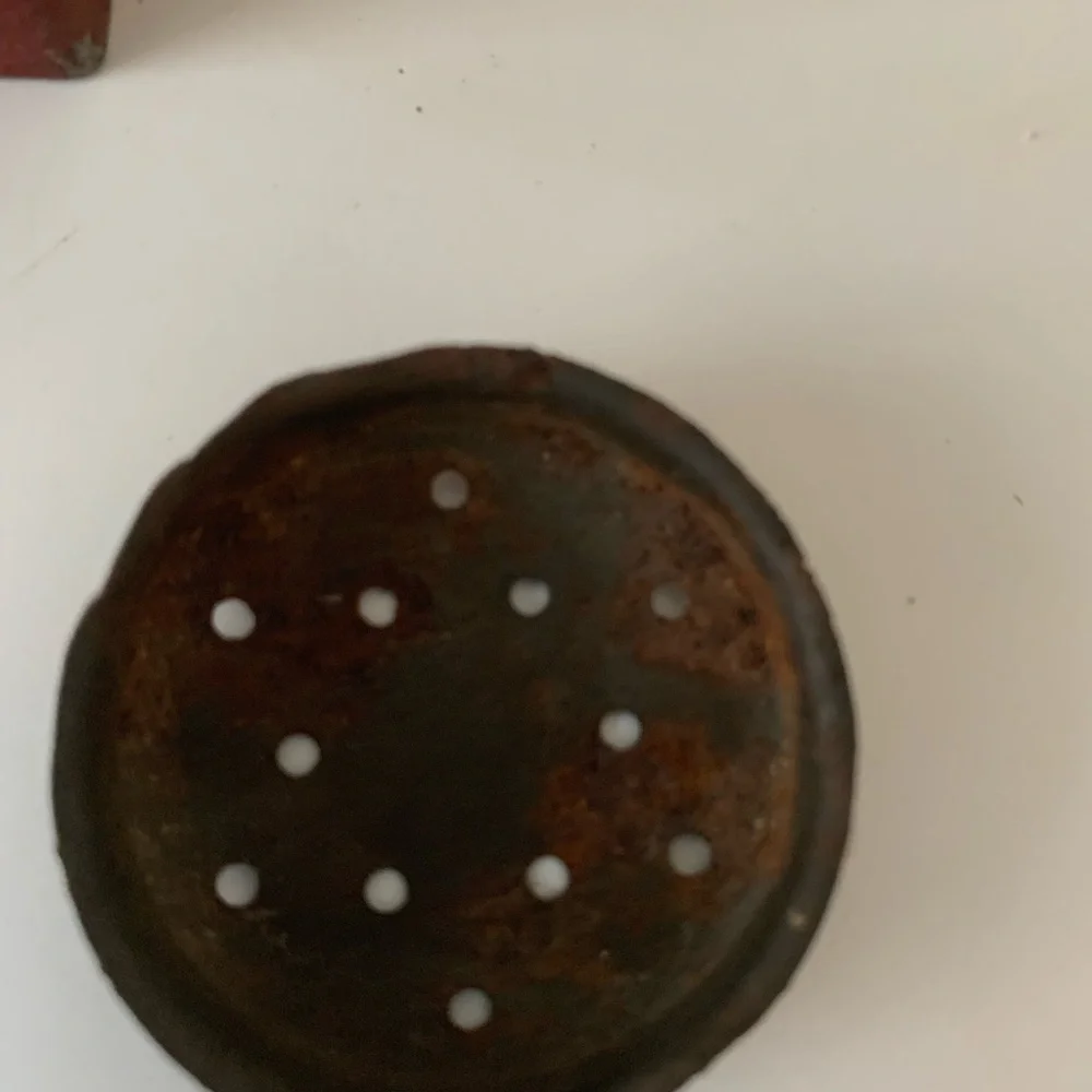 Vintage Milk Glass Spice Jars on Stand - Picture 10 of 10